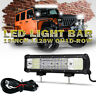 Uncleue000882 Ironwalls Led Work Light Bar Spot Flood Offroad Suv Atv