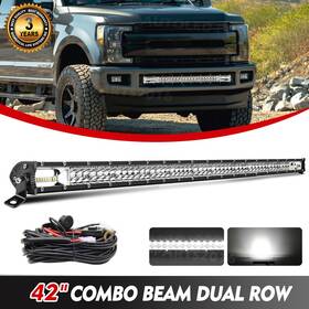 9620.z42yz Uni-shine Lower Bumper 42 Inch Led Light Bar Wire Kit For Ford F250 F350 Super Duty 2011-2022