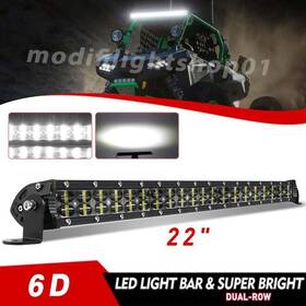 9620azcp-0418-1p Uni-shine 6d 22 Inch Led Light Bar Dual Row Spot Flood Combo For Pickup Atv Utv Truck 20