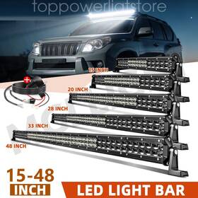9620h9620z Uni-shine Slim 15 Inch 20 22 24 28 32 42 48 52 Led Light Bar Spot Flood Driving Atv 4wd Offroad