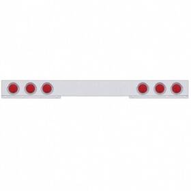 20235 United Pacific Light Bar Rear One Piece Stainless Steel