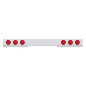 20236 United Pacific Light Bar Rear One Piece Stainless Steel