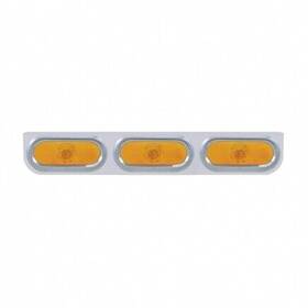 20384 United Pacific Light Bar Stainless With Bracket Incandescent Turn
