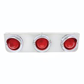 20500 United Pacific Light Bar Stainless Beehive With Bracket