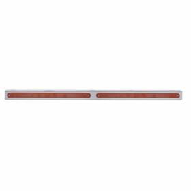20782 United Pacific Light Bar Stainless With Bracket Stop/turn/tail