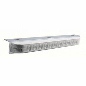 20903 United Pacific Light Bar Stainless With Bracket Turn Signal