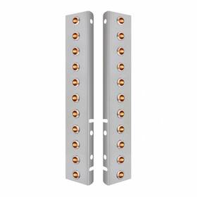 34465 United Pacific Air Cleaner Light Bar Front Stainless Steel With