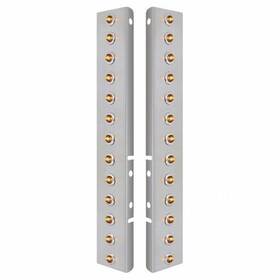 34473 United Pacific Air Cleaner Light Bar Front Stainless Steel With