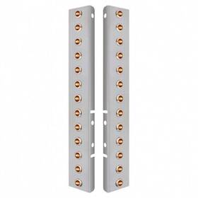 34474 United Pacific Air Cleaner Light Bar Front Stainless Steel With