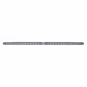 36790 United Pacific Light Bar Led Turn Signal Red Clear Lens
