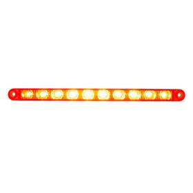 36827b United Pacific Light Bar 10 Led Split Turn Function Stop/turn/tail