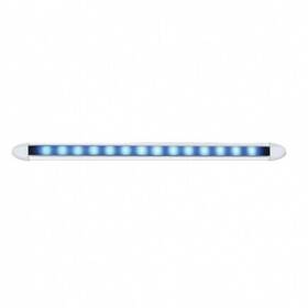 36876 United Pacific Light Bar Slim Auxiliary Blue Led Clear Lens
