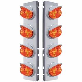 37295 United Pacific Air Cleaner Light Bar Front Stainless Steel Wit For Pai