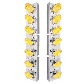37368 United Pacific Air Cleaner Light Bar Front Stainless Steel With