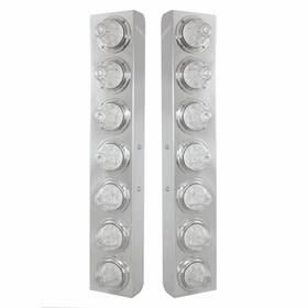 37369 United Pacific Air Cleaner Light Bar Front Stainless Steel With