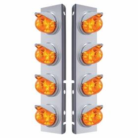 37380 United Pacific Air Cleaner Light Bar Front Stainless Steel With