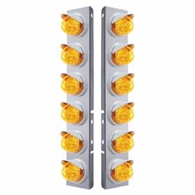 37388 United Pacific Air Cleaner Light Bar Front Stainless Steel With