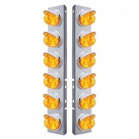 37392 United Pacific Air Cleaner Light Bar Front Stainless Steel With