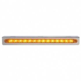 37514 United Pacific Light Bar Stainless Steel Sequential Auxiliary