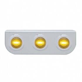 37794 United Pacific Light Bar Stainless With Bracket Clearance/marker