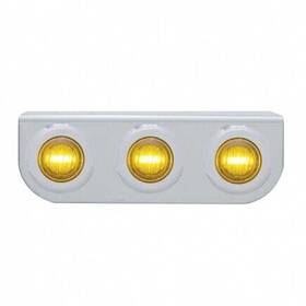 37837 United Pacific Light Bar Stainless With Bracket Clearance/marker