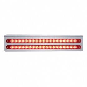 37929 United Pacific Light Bar Stainless With Bracket