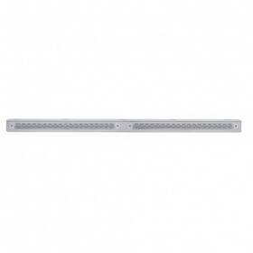 37934 United Pacific Light Bar 25 5/16 Inch Stainless Steel Amber Led/clear