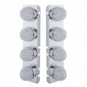 37991 United Pacific Air Cleaner Light Bar Front Stainless Steel With