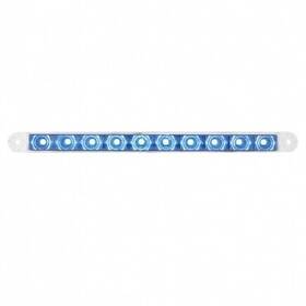 38004 United Pacific Dual Function Light Bar Auxiliary Blue Led Clear