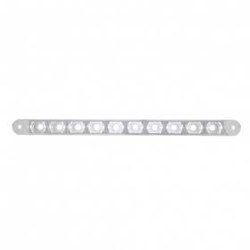 38005b United Pacific Light Bar Bulk 9 Inch 10 Led Dual Function Whitel