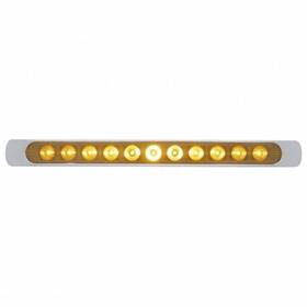 39250 United Pacific Light Bar Stainless With Bracket