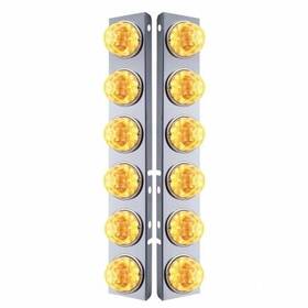 39635 United Pacific Air Cleaner Light Bar Front Stainless Steel With