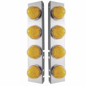 39794 United Pacific Air Cleaner Light Bar Front Stainless Steel With