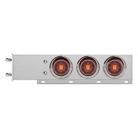 61031 United Pacific Light Bar Chrome Spring Loaded Rear With 3 3/4 Inch Bolt