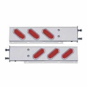 61302 United Pacific Light Bar Stainless Steel Spring Loaded Rear
