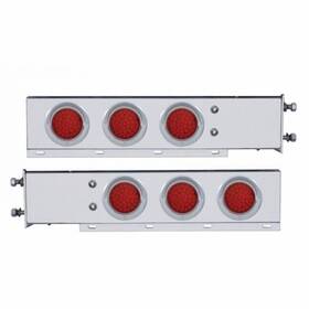61677 United Pacific Deluxe Ss Spring Loaded Rear Light Bar With 3.75 Inch Bolt