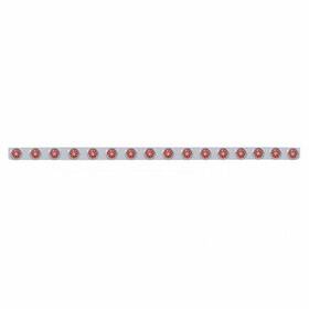 62750 United Pacific Bumper Light Bar Stainless Beehive With Bracket