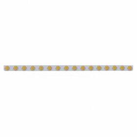 62836 United Pacific Bumper Light Bar Stainless With Bracket