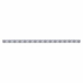 62849 United Pacific Bumper Light Bar Stainless Beehive With Bracket