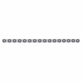 62949 United Pacific Bumper Light Bar Stainless Beehive With Bracket