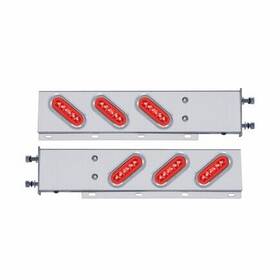 63784 United Pacific Light Bar Rear Inch Glo Stainless Steel Spring