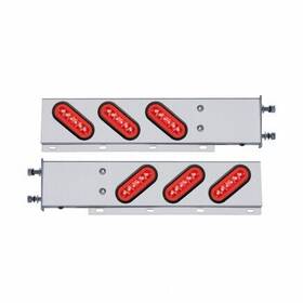 63786 United Pacific Light Bar Rear Inch Glo Stainless Steel Spring