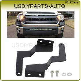 Us160796d01 Usdiyparts-auto 32 Inch Light Bar Mount Bracket Hidden Grille Bumper For Toyota Tacoma 2005-2015