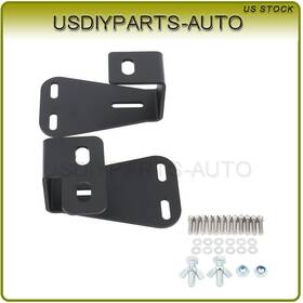 Us160798d01 Usdiyparts-auto Pair Hi-lift Hood Mount Bracket For 2007 Jeep Wrangler Cj Yj Tj Us