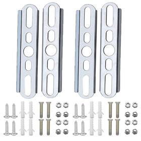 Ut-225 Utysty 4 Set Light Canopies Mounting Bracket Bar With Screws Nuts For Lighting Plate