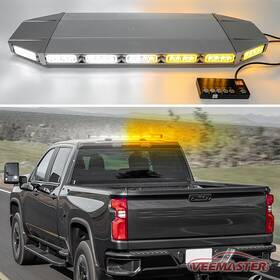 52038wy Vee 27 Inch Led Strobe Light Bar Trucks Traffic Advisor Rooftop Emergency Warning