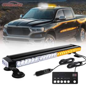 52105 Veemaster Led Strobe Light Bar Emergency Warning Tow Truck Beacon Response Amber White