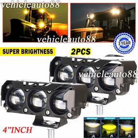Tj3207 Vehauto08 Spot 4inch Led Work Light Bar Pods Fog Offroad Fit Jeep Atv Suv Truck Boat