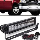 Vet-1p120wstss127 Turbosii Inch Offroad Led Light Bar Grille Hidden 734009755813