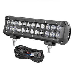 720w12intirlx25r1ss Villsure 12 Inch Led Work Light Bar Combo Spot Flood Off Road Truck Suv Atv Driving Fog Utv